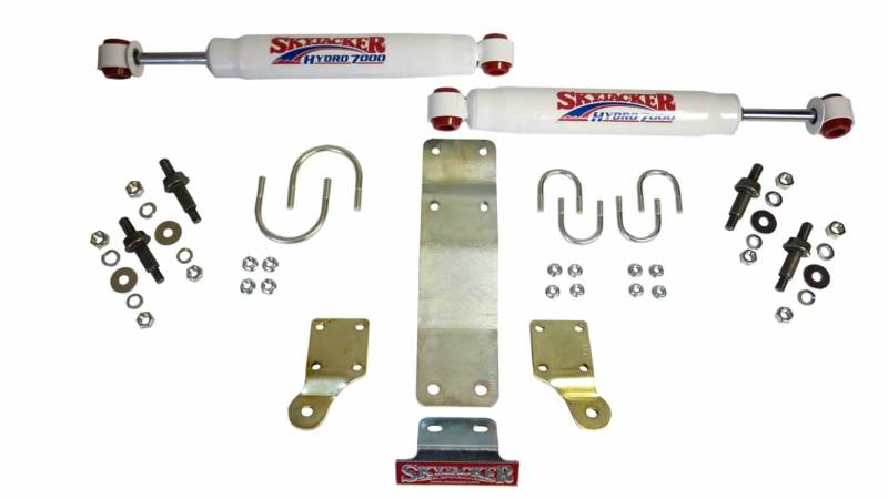 Skyjacker - Skyjacker 2007-2017 Jeep Wrangler JK/JKU Hydro 7000 Dual Steering Stabilizer Kit 7206