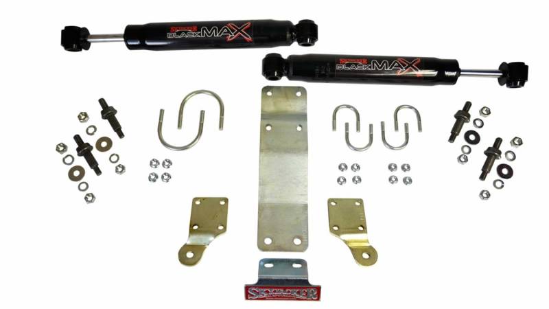 Skyjacker - Skyjacker 2007-2017 Jeep Wrangler JK/JKU Black Max Dual Steering Stabilizer Kit 8206