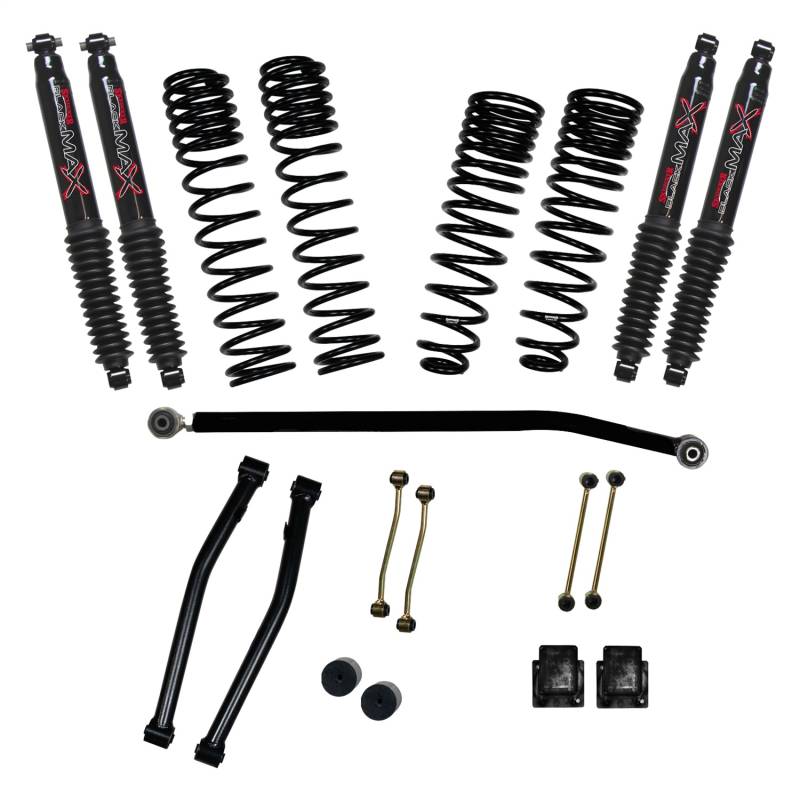 Skyjacker - Skyjacker 3.5 Inch Dual Rate Long Travel Suspension Lift System G351RKBLTD