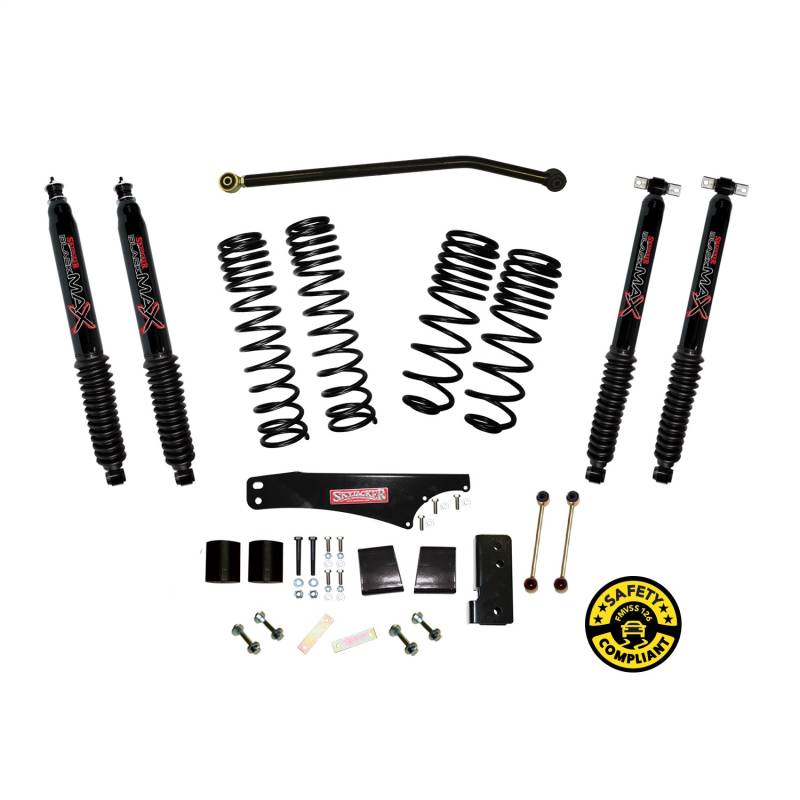 Skyjacker - Skyjacker 3.5-4in. Jeep JK Lift Kit JK35BPBLT