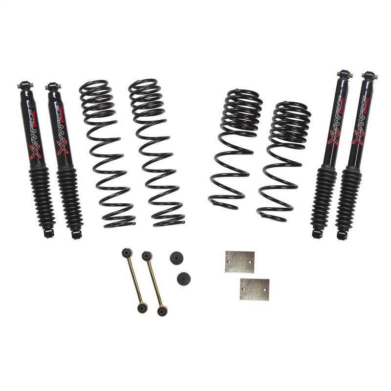 Skyjacker - Skyjacker Diesel 1.5 In. Dual Rate Long Travel Suspension Lift Kit JL15RBPBLTD