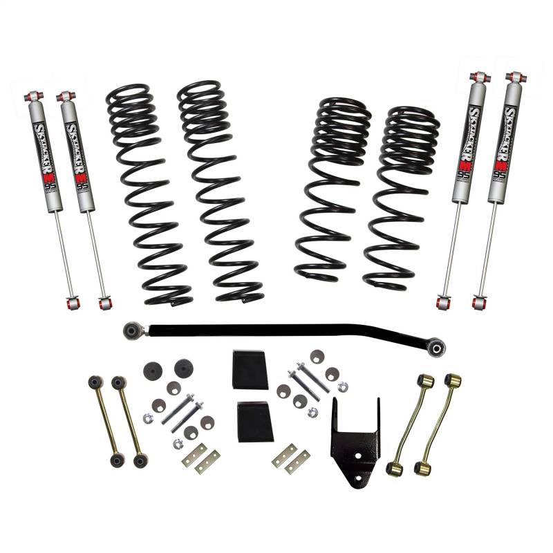 Skyjacker - Skyjacker Diesel 3.5-4 In. Dual Rate Long Travel Suspension Lift Kit JL40BPMLTD