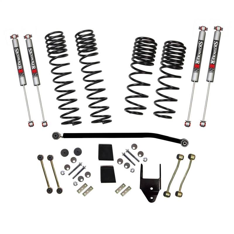 Skyjacker - Skyjacker Diesel 3.5-4 In. Dual Rate Long Travel Suspension Lift Kit JL40RBPMLTD