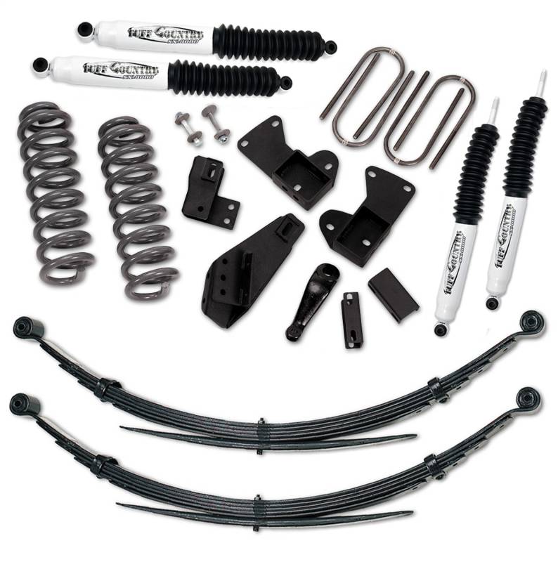 Tuff Country - Tuff Country Complete Kit (w/SX8000 Shocks)-4in. 24812KN