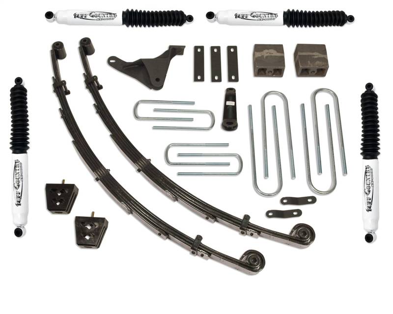 Tuff Country - Tuff Country Complete Kit (w/SX8000 Shocks)-4in. 24955KN