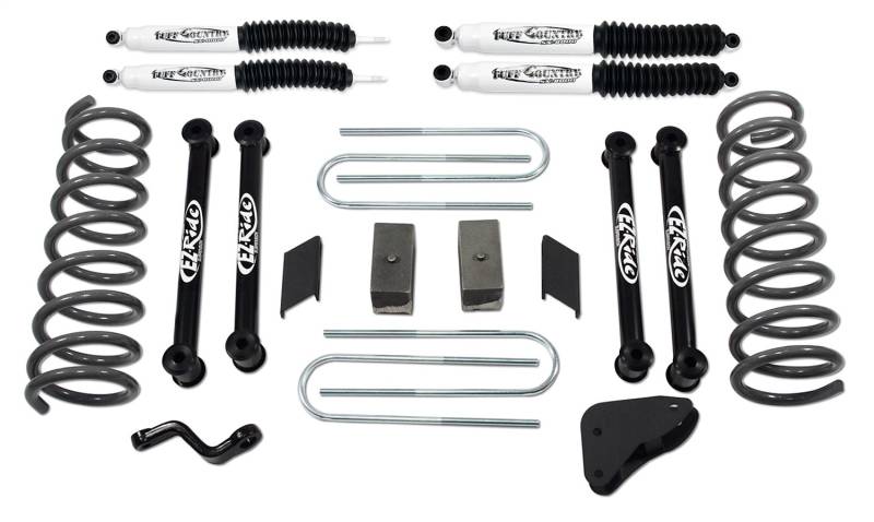 Tuff Country - Tuff Country Complete Kit (w/SX8000 Shocks)-4in. 34019KN