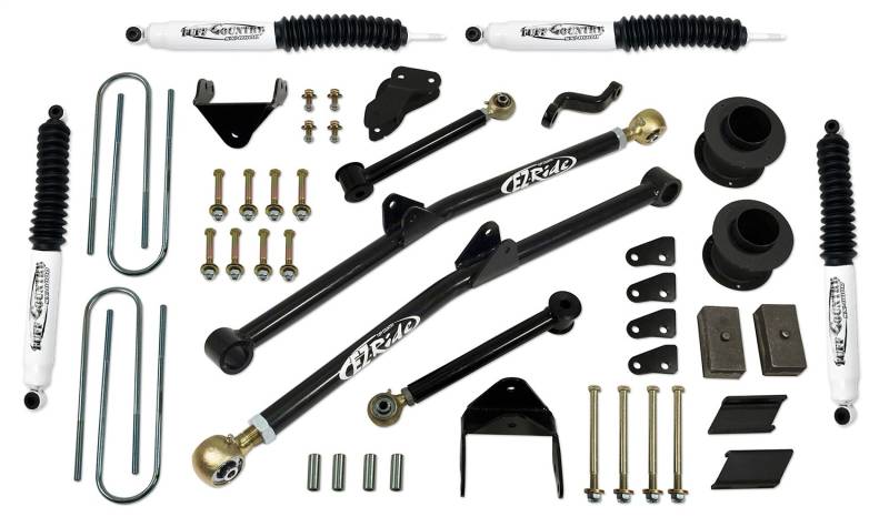 Tuff Country - Tuff Country Complete Kit (w/SX8000 Shocks)-4.5in. 34213KN