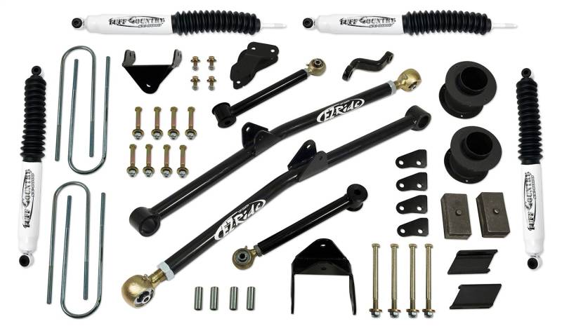 Tuff Country - Tuff Country Complete Kit (w/SX8000 Shocks)-4.5in. 34224KN