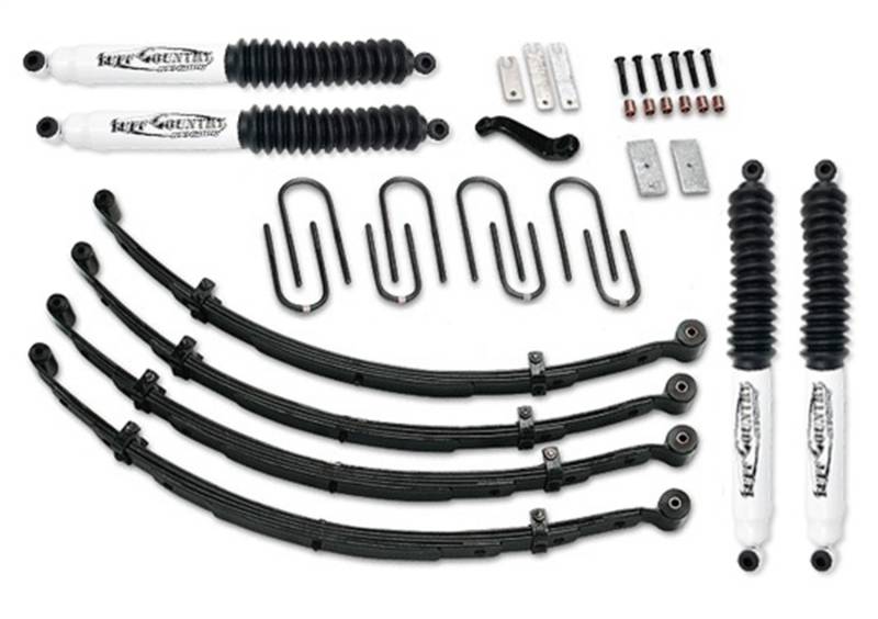 Tuff Country - Tuff Country Complete Kit (w/SX6000 Shocks)-4in. 42703KH