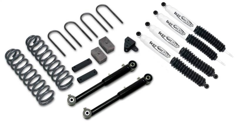 Tuff Country - Tuff Country Complete Kit (w/SX6000 Shocks)-3.5in. 43801KH