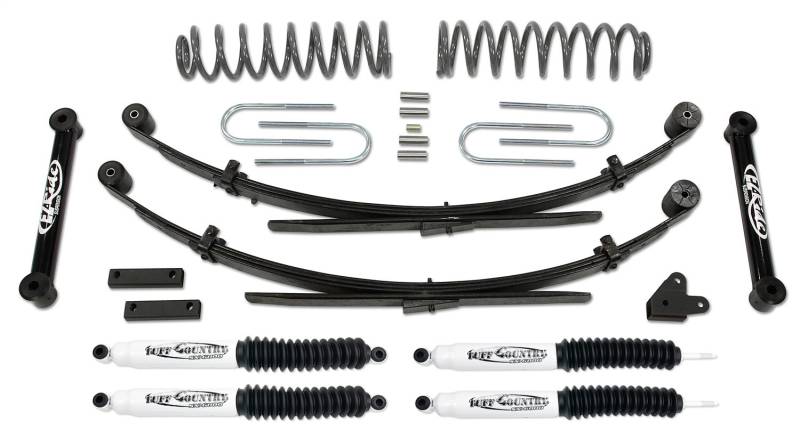 Tuff Country - Tuff Country Complete Kit (w/SX6000 Shocks)-3.5in. 43802KH