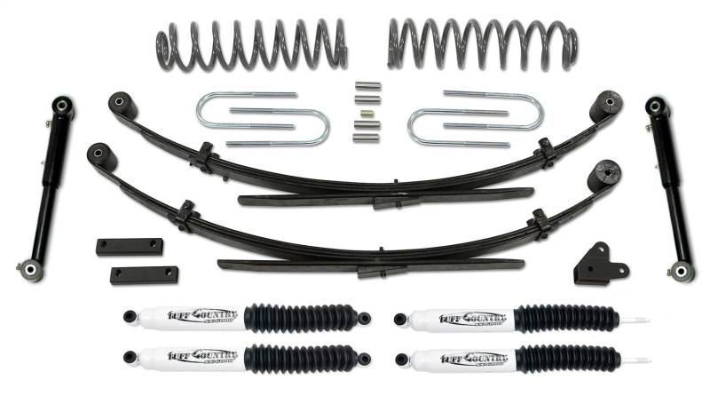 Tuff Country - Tuff Country Complete Kit (w/SX6000 Shocks)-3.5in. 43803KH