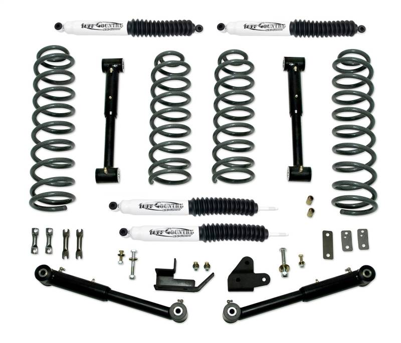 Tuff Country - Tuff Country Complete Kit (w/SX6000 Shocks)-3.5in. 43902KH