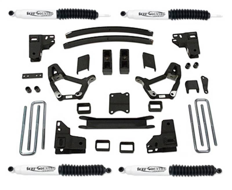 Tuff Country - Tuff Country Complete Kit (w/SX6000 Shocks)-4in. 54800KH