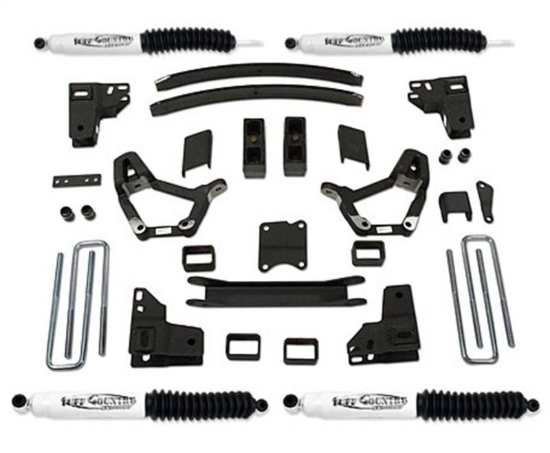 Tuff Country - Tuff Country Complete Kit (w/SX8000 Shocks)-4in. 54804KN