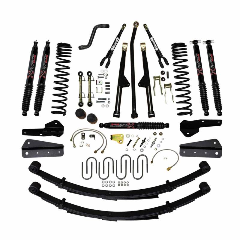 Skyjacker - Skyjacker 4.5 Inch Rock Ready 2 Suspension Lift System JC4258KSBLT