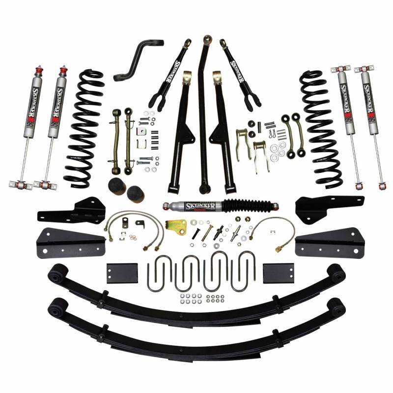 Skyjacker - Skyjacker 6 Inch Rock Ready 2 Suspension Lift System JC6258KSMLT