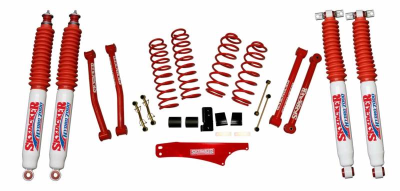 Skyjacker - Skyjacker 2.5-3.5IN. KT; 07>JK RED; HYDROS JK2501KCR-H