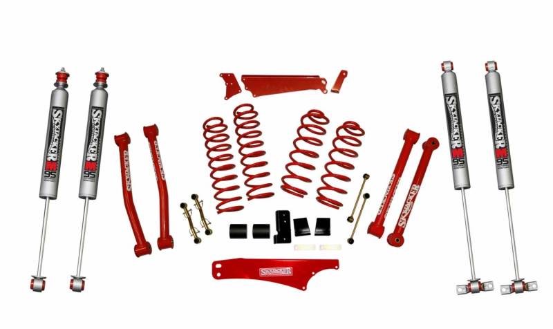 Skyjacker - Skyjacker 4IN. KIT; 07-09JK RED W/M95 JK401KCR-M