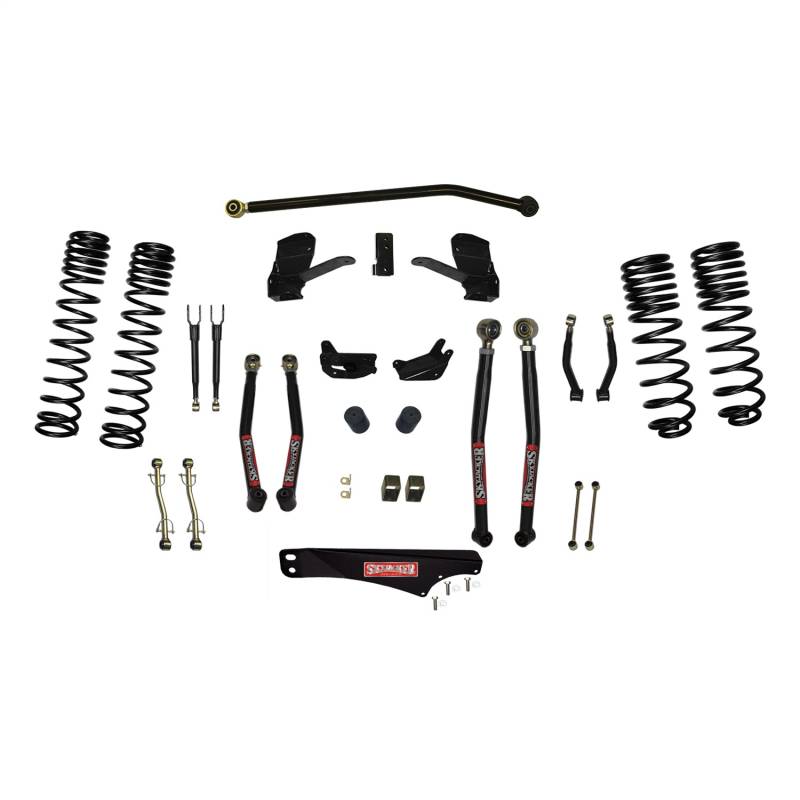 Skyjacker - Skyjacker 4 Inch Dual Rate Long Travel Long Arm Suspension Lift Kit JK40LKLT-SX