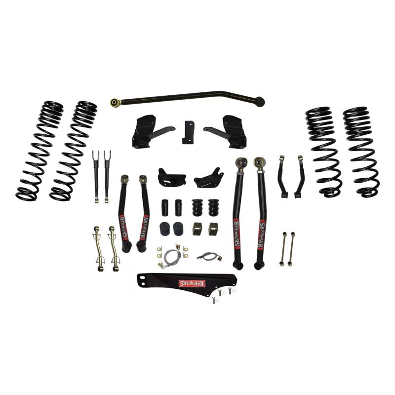 Skyjacker - Skyjacker 6 Inch Dual Rate Long Travel Long Arm Suspension Lift Kit JK60LKLT-SX