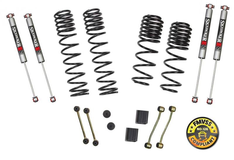 Skyjacker - Skyjacker Jeep Wrangler JL 2-Door Rubicon 4WD 2-2.5 in. Dual Rate-Long Travel Lift Kit Sys JL20RBPMLT