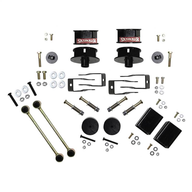 Skyjacker - Skyjacker All Models 2.5 In. Front/2 In. Rear Metal Spacer Suspension Lift Kit JL25MSB