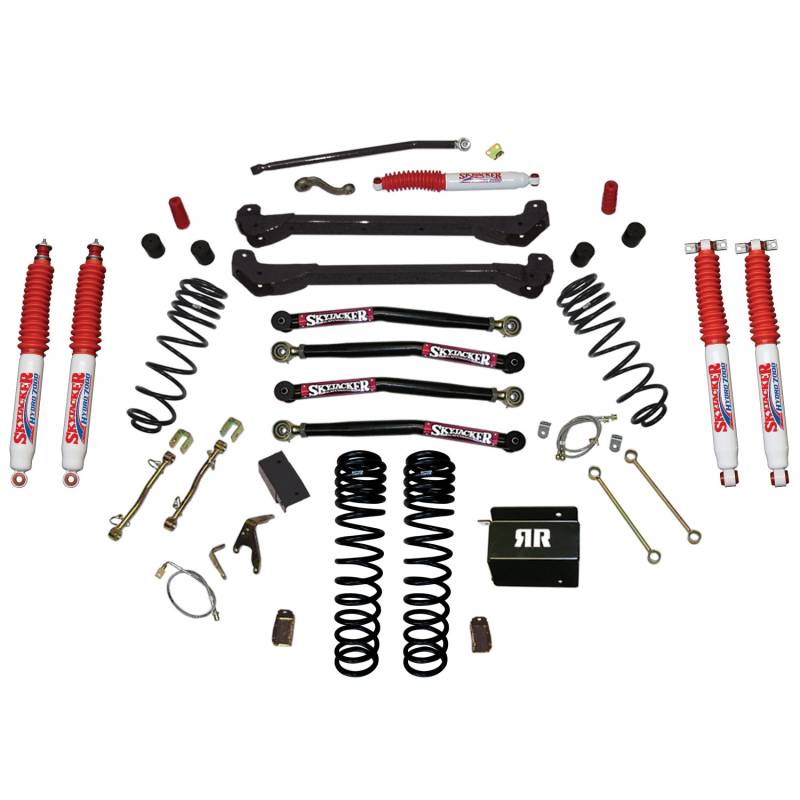 Skyjacker - Skyjacker Long Arm Suspension Lift Kit w/ Shocks TJ40RR1LTK-H