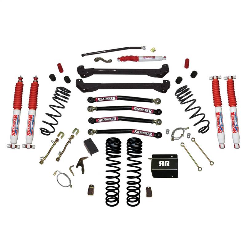 Skyjacker - Skyjacker Long Arm Suspension Lift Kit w/ Shocks TJ40RR1LTK-N