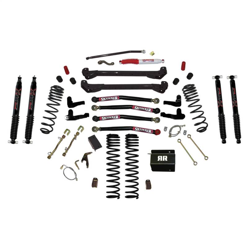 Skyjacker - Skyjacker Long Arm Suspension Lift Kit w/ Shocks TJ60RR1LTK-B