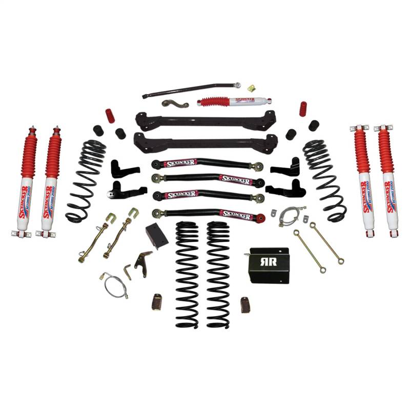 Skyjacker - Skyjacker Long Arm Suspension Lift Kit w/ Shocks TJ60RR1LTK-H