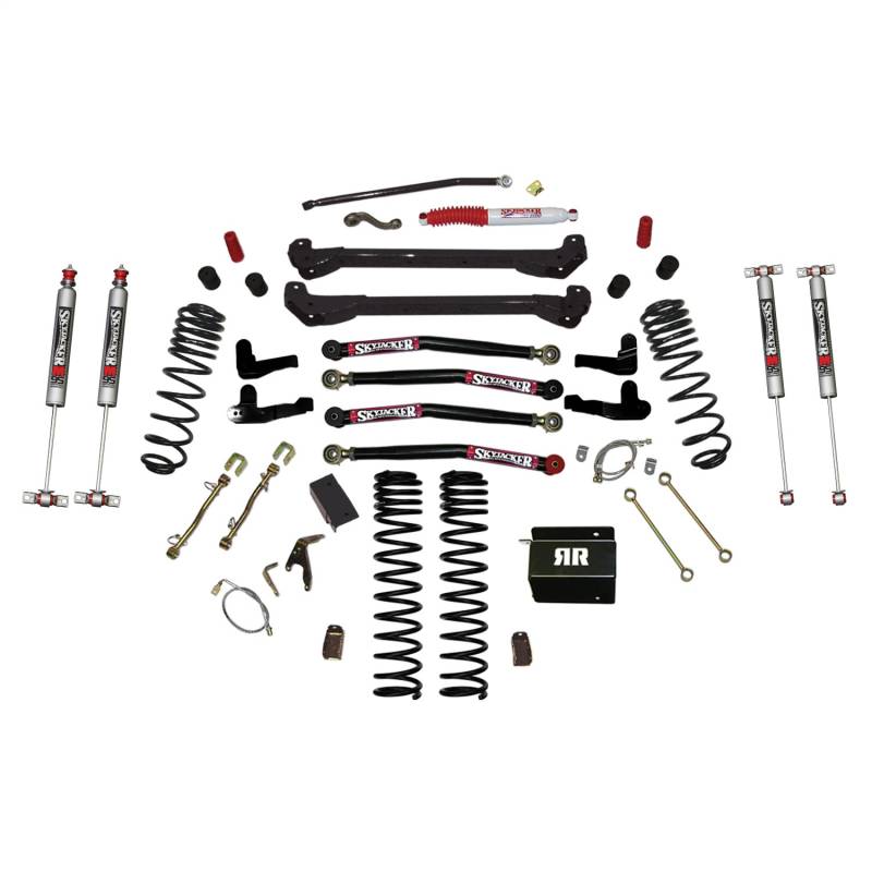 Skyjacker - Skyjacker Long Arm Suspension Lift Kit w/ Shocks TJ60RR1LTK-M