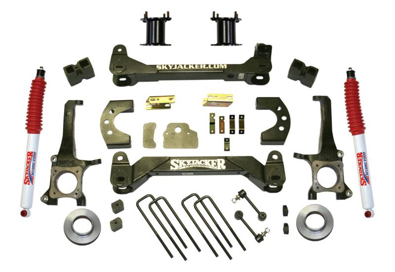 Skyjacker - Skyjacker 6IN. KIT; 07-14 TUNDRA; SPC; 2HYD TU760BKH-R