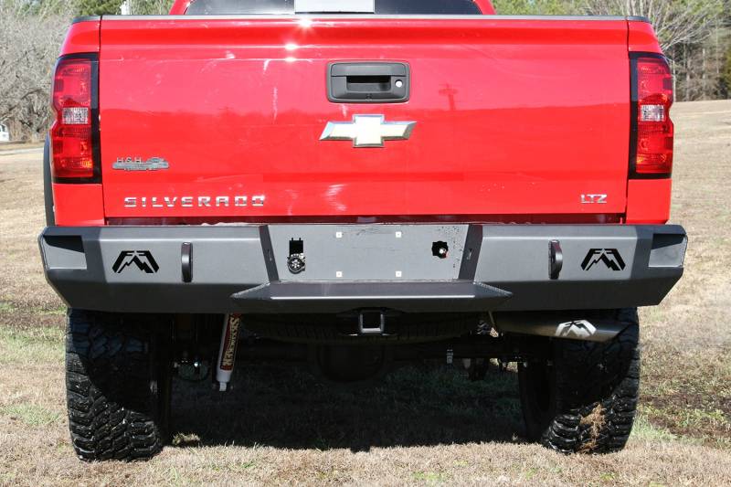 Fab Fours - Fab Fours Heavy Duty Rear Bumper CS07-W1850-B