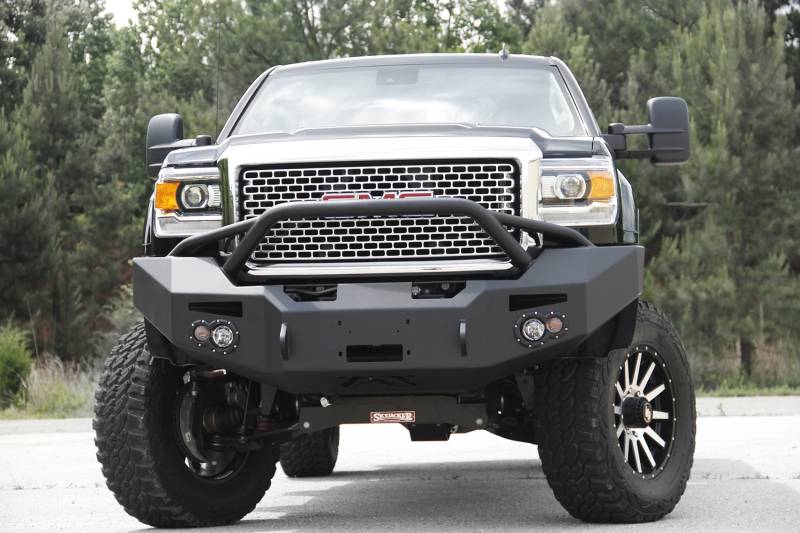 Fab Fours - Fab Fours Premium Heavy Duty Winch Front Bumper GM14-A3152-B