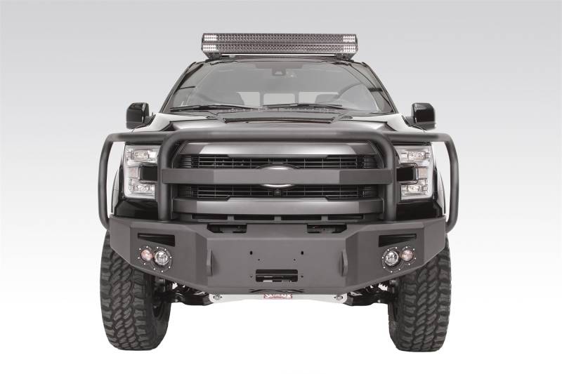 Fab Fours - Fab Fours Premium Heavy Duty Winch Front Bumper FF15-H3250-1