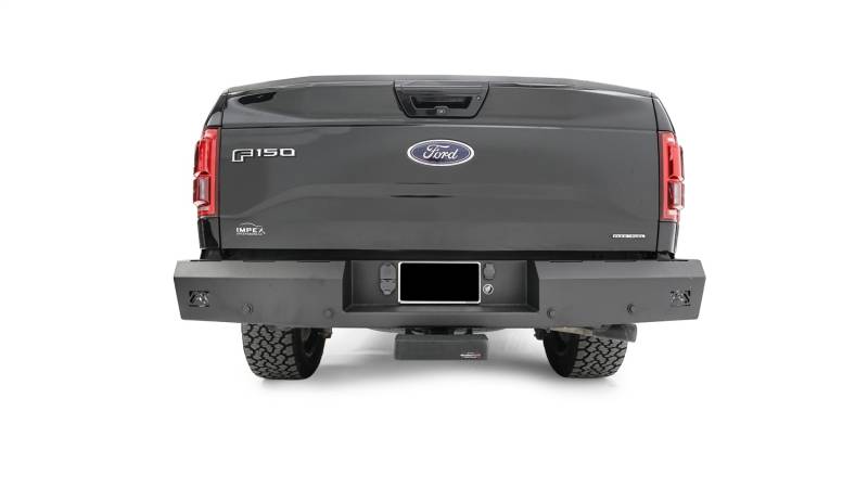 Fab Fours - Fab Fours Red Steel Rear Bumper FF15-RT3250-1