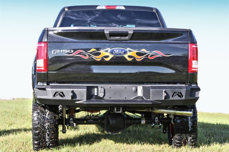 Fab Fours - Fab Fours Heavy Duty Rear Bumper FF15-W3250-B