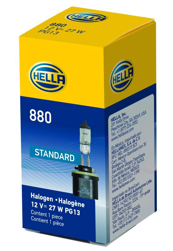 Hella - Hella 880 Halogen Bulb 880