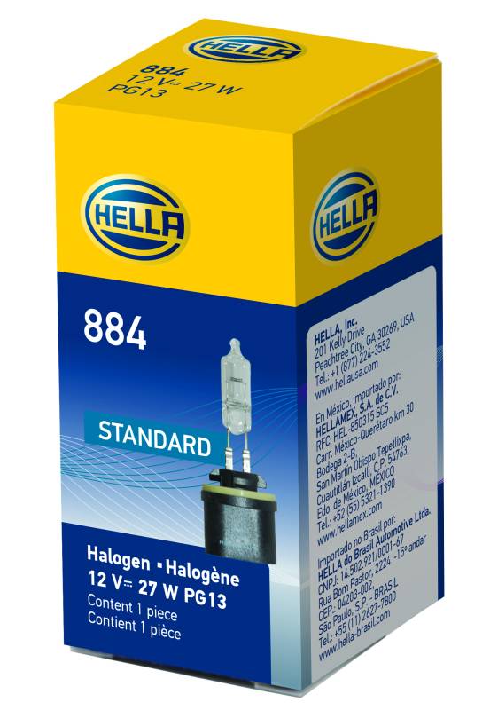 Hella - Hella 884 Halogen Bulb 884