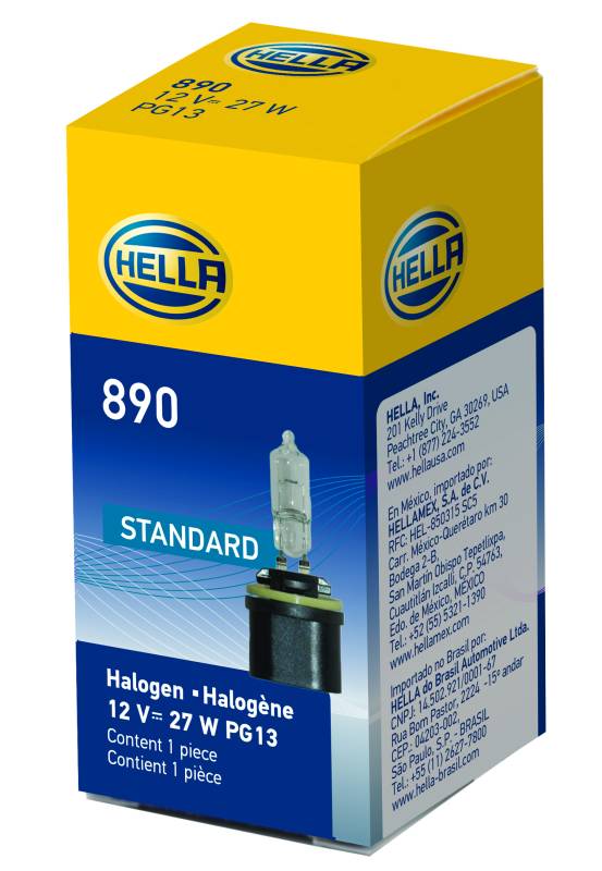 Hella - Hella 890 Halogen Bulb 890