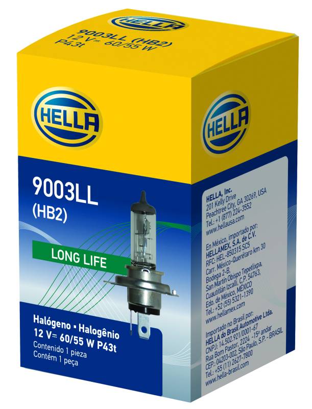 Hella - Hella 9003LL Halogen Bulb 9003LL