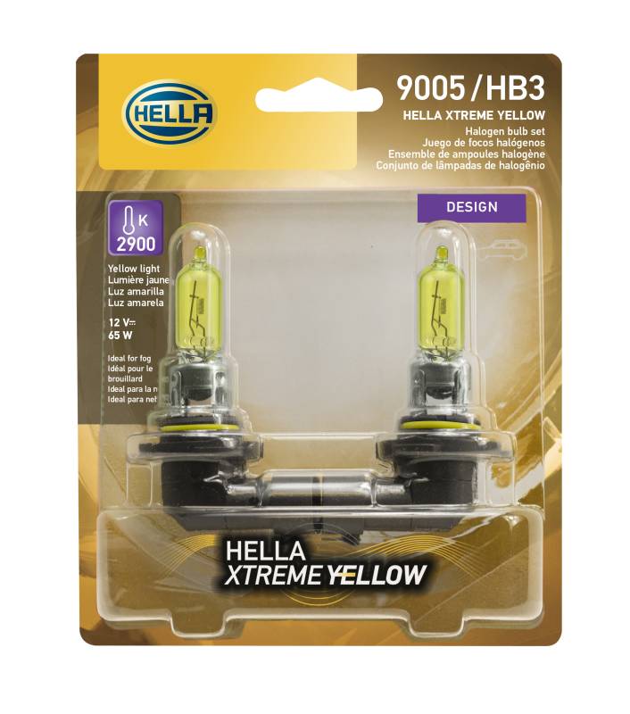 Hella - Hella 9005 YL Halogen Bulb 9005 YL