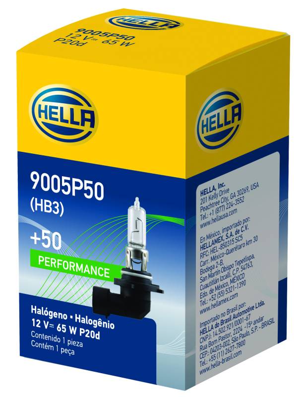 Hella - Hella 9005P50 Halogen Bulb 9005P50