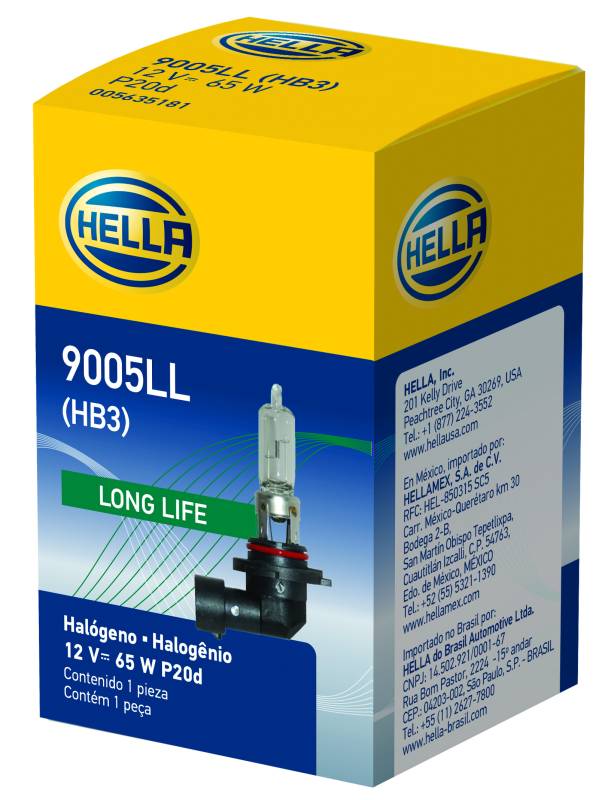 Hella - Hella 9005LL Halogen Bulb 9005LL