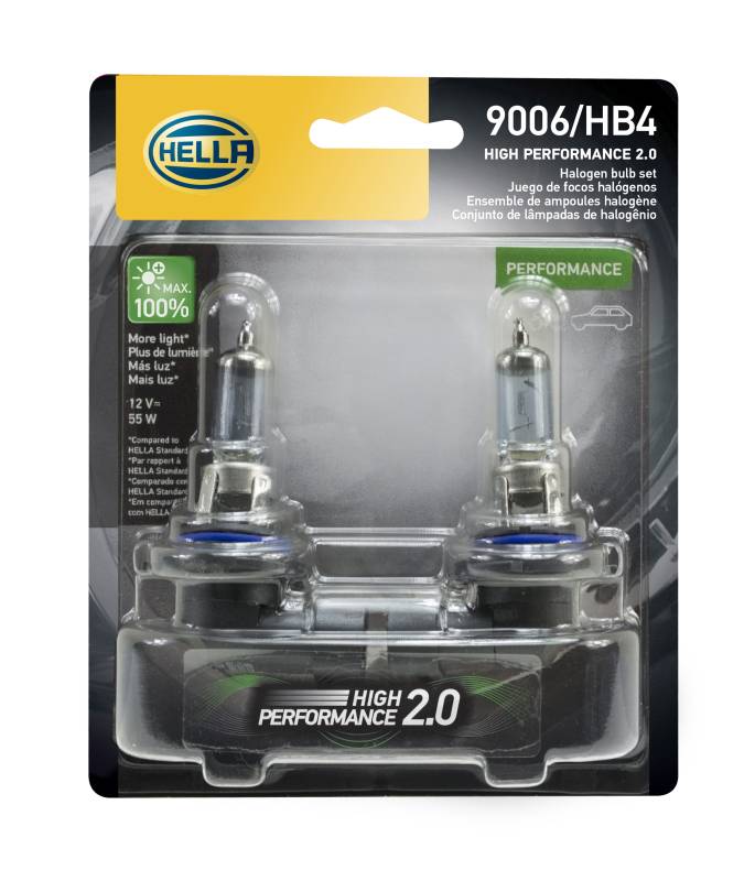 Hella - Hella 9006 2.0TB Hal Bulb 9006 2.0TB