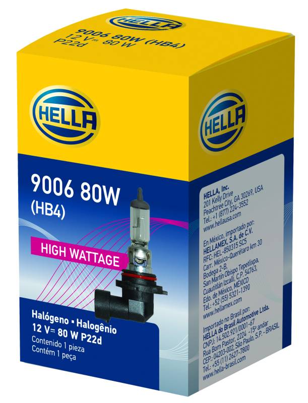 Hella - Hella 9006 80W Hal Bulb 9006 80W