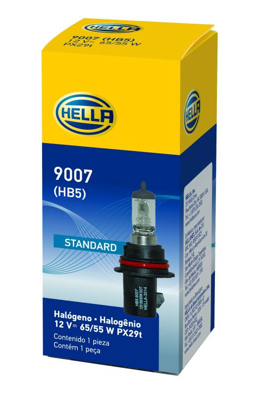 Hella - Hella 9007 Halogen Bulb 9007