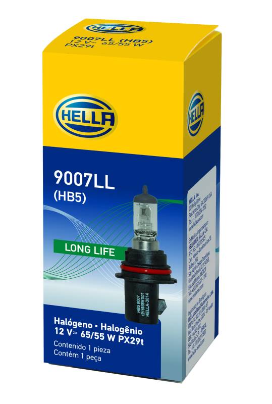 Hella - Hella 9007LL Halogen Bulb 9007LL