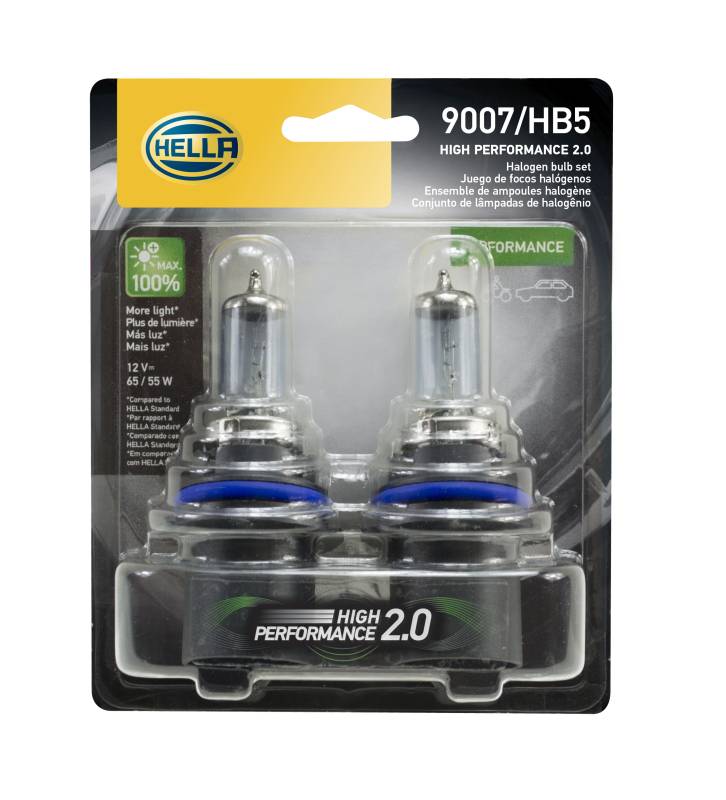 Hella - Hella 9007 2.0TB Hal Bulb 9007 2.0TB